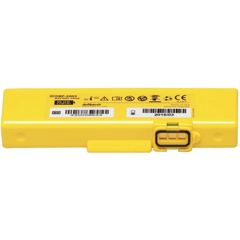 Defibtech Lifeline View/Pro/ECG Standard 4-Year Lithium Manganese Dioxide Battery Pack